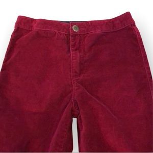 Zara Girls • Magenta Corduroy Slim Leg Pants - 10